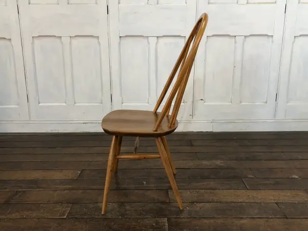 クエーカーチェア｜ブナ・エルム材・1960年代 スポークバック ERCOL（アーコール） 3