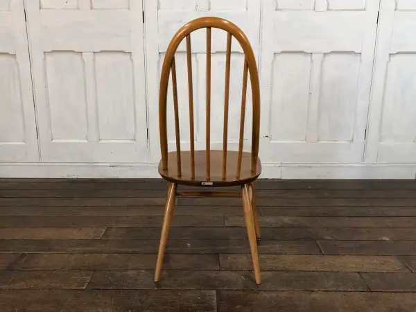 クエーカーチェア｜ブナ・エルム材・1960年代 スポークバック ERCOL（アーコール） 4