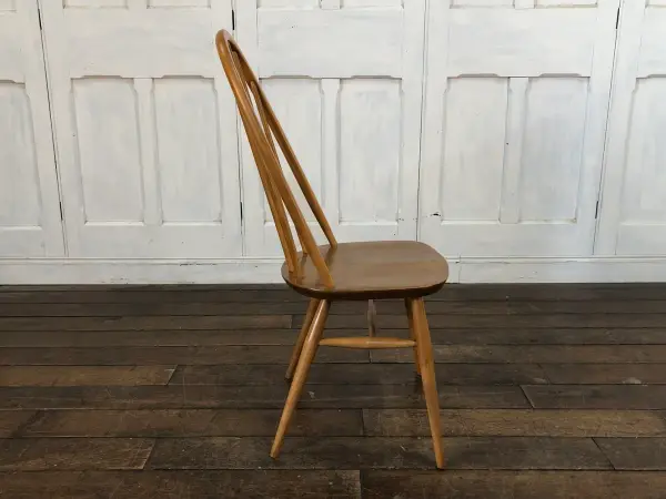 クエーカーチェア｜ブナ・エルム材・1960年代 スポークバック ERCOL（アーコール） 5