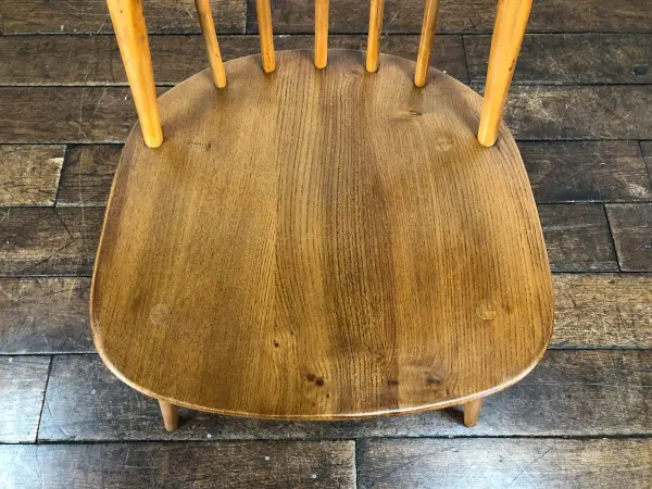 クエーカーチェア｜ブナ・エルム材・1960年代 スポークバック ERCOL（アーコール） 6