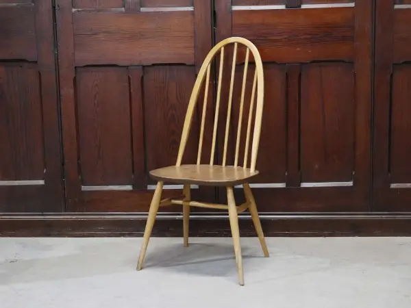 クエーカーチェア｜ブナ・エルム材・1960年代 スポークバック ERCOL（アーコール）