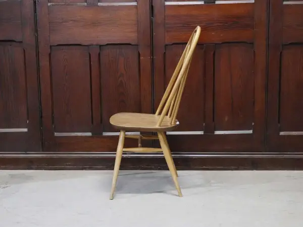 クエーカーチェア｜ブナ・エルム材・1960年代 スポークバック ERCOL（アーコール） 3