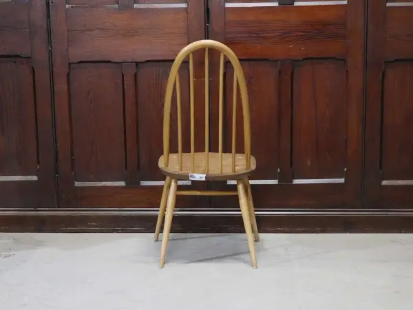 クエーカーチェア｜ブナ・エルム材・1960年代 スポークバック ERCOL（アーコール） 4