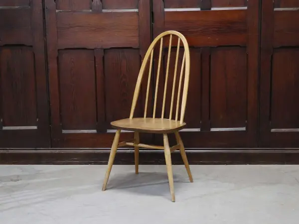 クエーカーチェア｜ブナ・エルム材・1960年代 スポークバック ERCOL（アーコール）