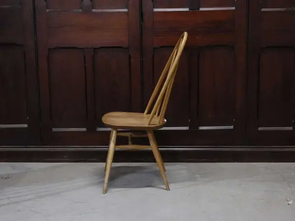 クエーカーチェア｜ブナ・エルム材・1960年代 スポークバック ERCOL（アーコール） 3