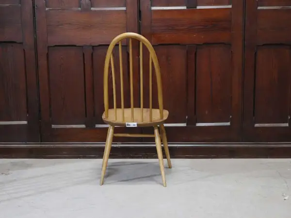 クエーカーチェア｜ブナ・エルム材・1960年代 スポークバック ERCOL（アーコール） 4