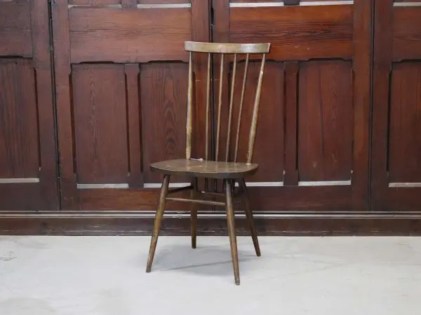 ハイスティックバックチェア｜ブナ材・エルム材・1960年代 ハイバック ERCOL（アーコール） 1