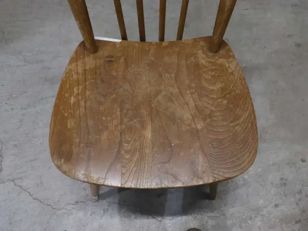 ハイスティックバックチェア｜ブナ材・エルム材・1960年代 ハイバック ERCOL（アーコール） 6
