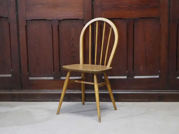 フープバックチェア｜ブナ材・エルム材・1960年代 ハイバック ERCOL（アーコール） 1