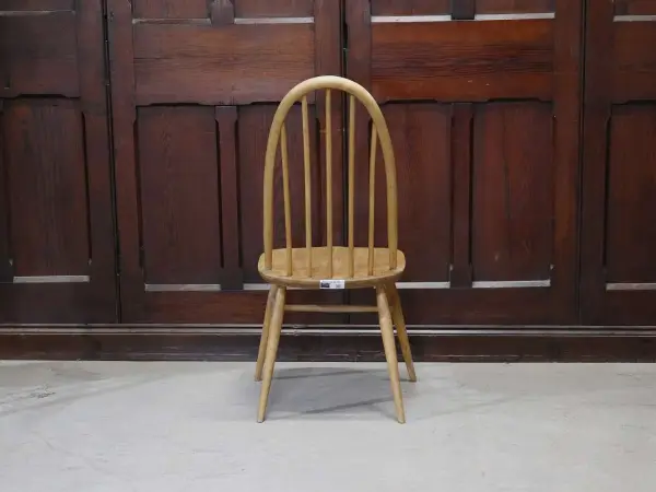 クエーカーチェア｜ブナ・エルム材・1960年代 スポークバック ERCOL（アーコール） 4