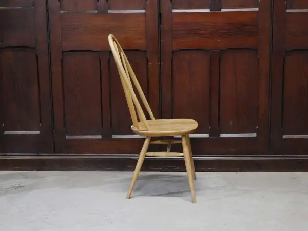 クエーカーチェア｜ブナ・エルム材・1960年代 スポークバック ERCOL（アーコール） 5