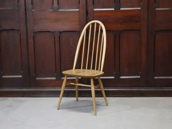 クエーカーチェア｜ブナ・エルム材・1960年代 スポークバック ERCOL（アーコール） 1