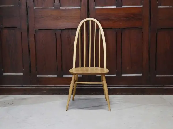 クエーカーチェア｜ブナ・エルム材・1960年代 スポークバック ERCOL（アーコール） 2