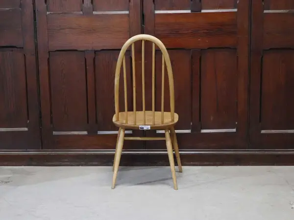 クエーカーチェア｜ブナ・エルム材・1960年代 スポークバック ERCOL（アーコール） 4