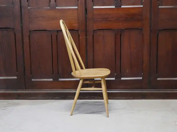 クエーカーチェア｜ブナ・エルム材・1960年代 スポークバック ERCOL（アーコール） 5