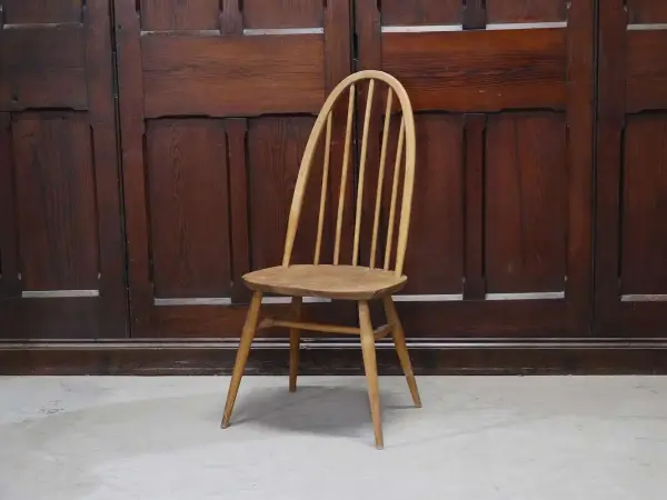 クエーカーチェア｜ブナ・エルム材・1960年代 スポークバック ERCOL（アーコール）