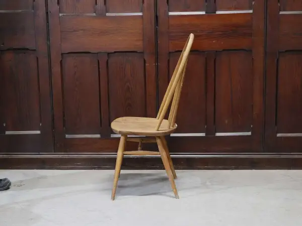 クエーカーチェア｜ブナ・エルム材・1960年代 スポークバック ERCOL（アーコール） 3