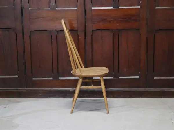 クエーカーチェア｜ブナ・エルム材・1960年代 スポークバック ERCOL（アーコール） 5