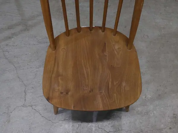 クエーカーチェア｜ブナ・エルム材・1960年代 スポークバック ERCOL（アーコール） 6