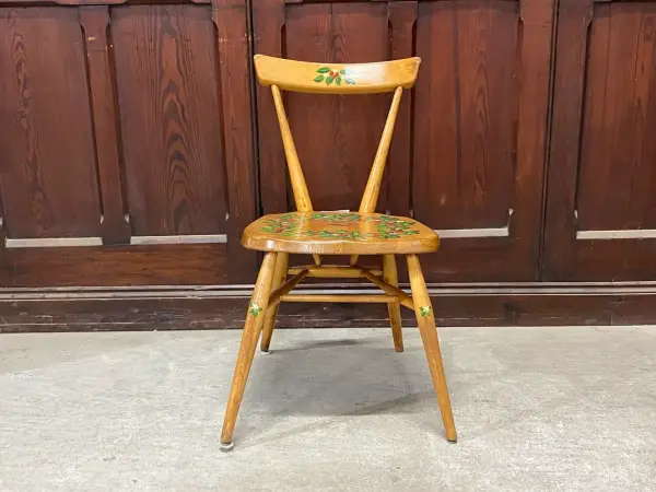スタッキングチェア｜ブナ・エルム材・1960年代 重ねて収納できる省スペース ERCOL（アーコール） 2