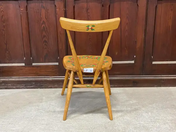 スタッキングチェア｜ブナ・エルム材・1960年代 重ねて収納できる省スペース ERCOL（アーコール） 4