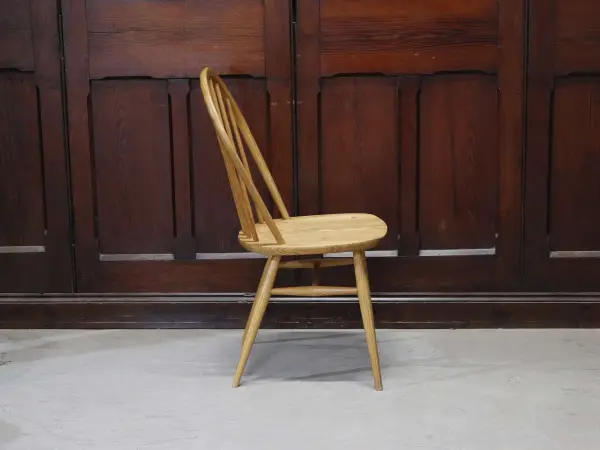 フープバックチェア｜ブナ材・エルム材・1960年代 ハイバック ERCOL（アーコール） 5