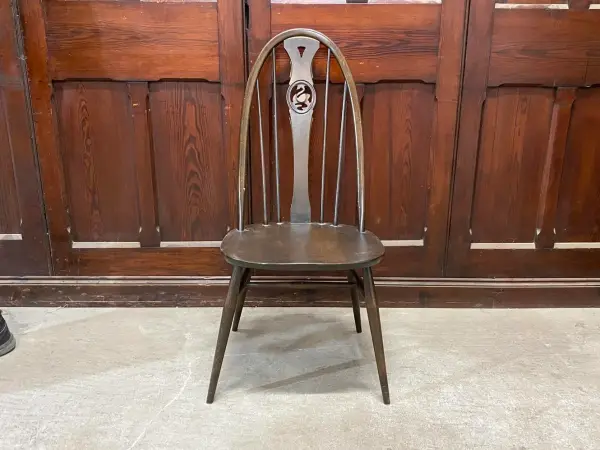 スワンバックチェア｜ブナ材・エルム材・1960年代 ハイバック ERCOL（アーコール） 2