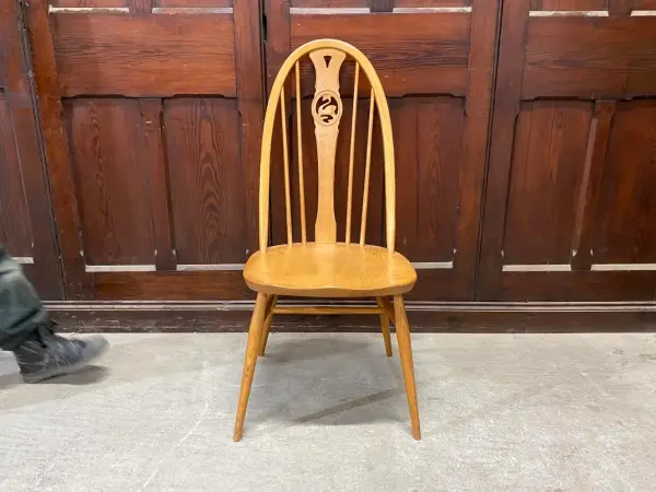 スワンバックチェア｜ブナ材・エルム材・1960年代 ハイバック ERCOL（アーコール） 2