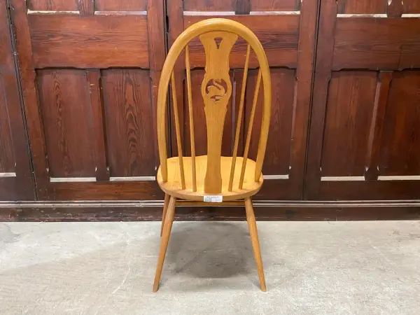 スワンバックチェア｜ブナ材・エルム材・1960年代 ハイバック ERCOL（アーコール） 4