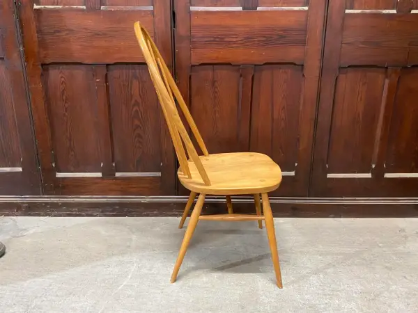 スワンバックチェア｜ブナ材・エルム材・1960年代 ハイバック ERCOL（アーコール） 5