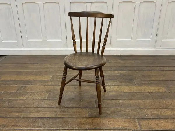 アイベックスチェア｜ブナ材・エルム材・1880年代 一枚板座面 1