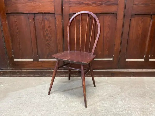フープバックチェア｜ブナ材・エルム材・1960年代 曲げ木のダイニングチェア ERCOL（アーコール） 1
