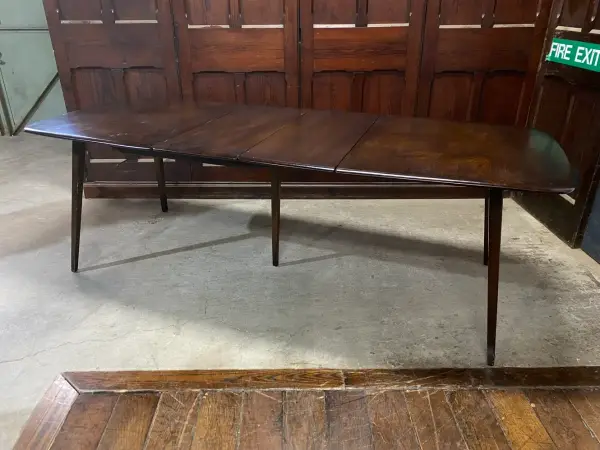 ダイニングテーブル｜エルム材・1960年代 ダークトーン ERCOL（アーコール） 2