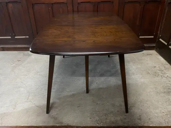 ダイニングテーブル｜エルム材・1960年代 ダークトーン ERCOL（アーコール） 4