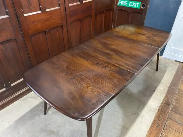 ダイニングテーブル｜エルム材・1960年代 ダークトーン ERCOL（アーコール） 7