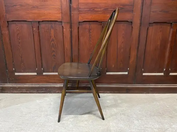 クエーカーチェア｜ブナ・エルム材・1960年代 スポークバック ERCOL（アーコール） 3