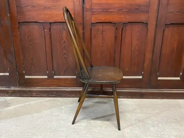クエーカーチェア｜ブナ・エルム材・1960年代 スポークバック ERCOL（アーコール） 5