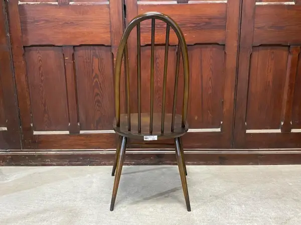 クエーカーチェア｜ブナ・エルム材・1960年代 スポークバック ERCOL（アーコール） 4