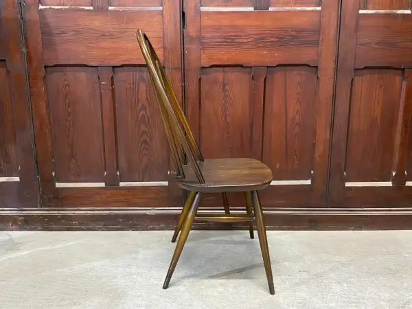 クエーカーチェア｜ブナ・エルム材・1960年代 スポークバック ERCOL（アーコール） 5