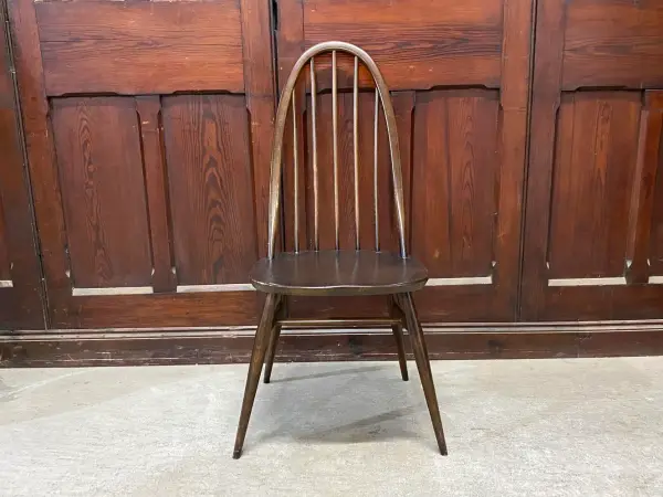 クエーカーチェア｜ブナ・エルム材・1960年代 スポークバック ERCOL（アーコール） 2