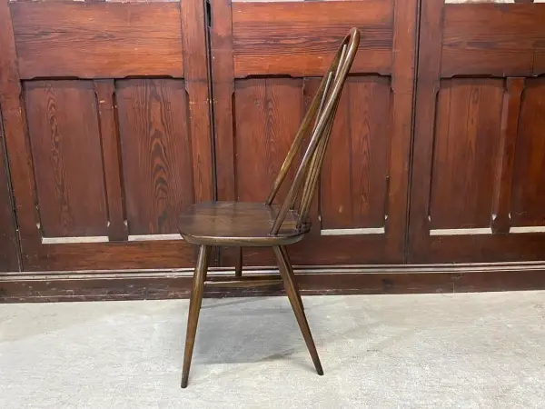 クエーカーチェア｜ブナ・エルム材・1960年代 スポークバック ERCOL（アーコール） 3