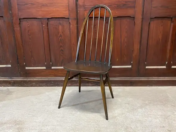 クエーカーチェア｜ブナ・エルム材・1960年代 スポークバック ERCOL（アーコール）
