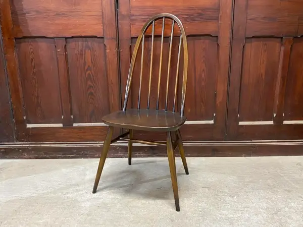 クエーカーチェア｜ブナ・エルム材・1960年代 スポークバック ERCOL（アーコール） 1
