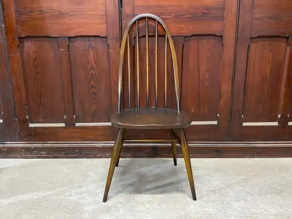 クエーカーチェア｜ブナ・エルム材・1960年代 スポークバック ERCOL（アーコール） 2