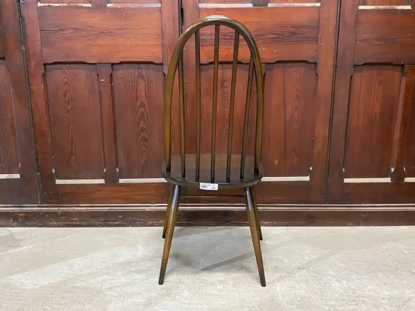 クエーカーチェア｜ブナ・エルム材・1960年代 スポークバック ERCOL（アーコール） 4
