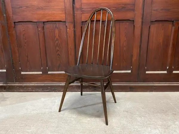 クエーカーチェア｜ブナ・エルム材・1960年代 スポークバック ERCOL（アーコール） 1
