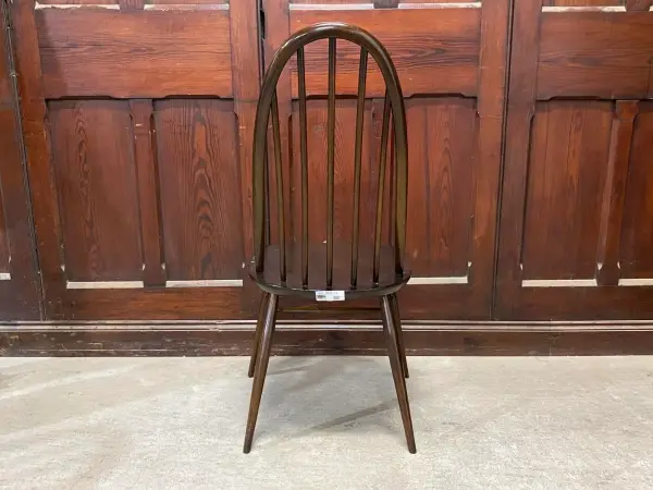 クエーカーチェア｜ブナ・エルム材・1960年代 スポークバック ERCOL（アーコール） 4