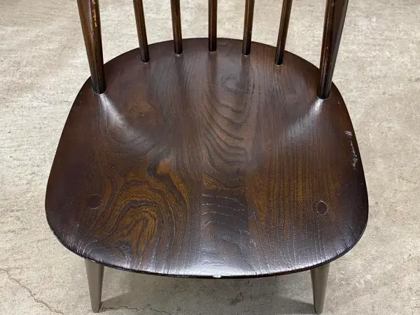 クエーカーチェア｜ブナ・エルム材・1960年代 スポークバック ERCOL（アーコール） 6