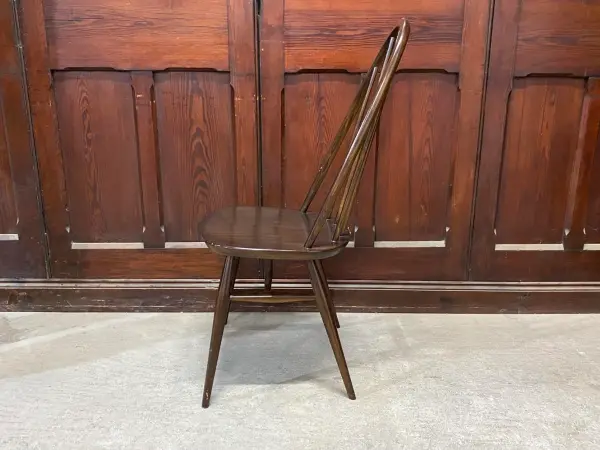 クエーカーチェア｜ブナ・エルム材・1960年代 スポークバック ERCOL（アーコール） 3
