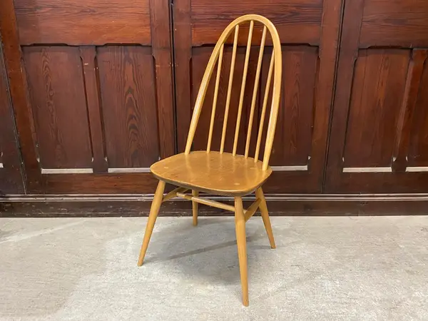 クエーカーチェア｜ブナ材・エルム材・1960年代 フィット感あるハイバック ERCOL（アーコール）